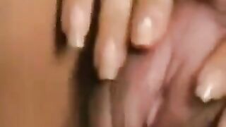 Hairy pussy with a big clitoris needs to be teased