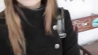 Babe was picked up at the bus stop and fucked hard by a stranger