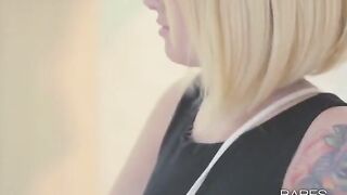 Hot solo action with tattooed teen 18+