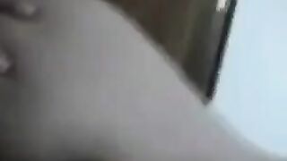 Negro man fucked his ex-girlfriend in the ass hard
