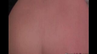 A mature beauty with big natural tits gets fried by a guy on the couch
