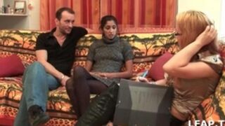 The girl figured out that guys want sex with her