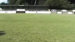 Old lady fucked by guys in the nature