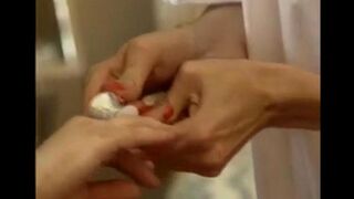 The ass turned inside out by three lesbians during their intense anal fisting threesome