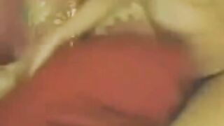 A Chinese beauty masturbates in front of a webcam, showcasing her solo performance