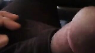 I removed the guy's dick from his pants and started to do a handjob on the bus