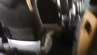 I removed the guy's dick from his pants and started to do a handjob on the bus