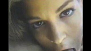 Two girls having fun on the island with a guy in POV style