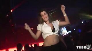 Students organized a wild party and fucked without any restrictions
