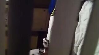 Shooting a hidden camera while neighbors have sex