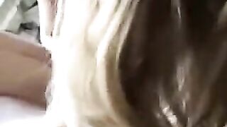 A cute girl fucks with her boyfriend at home in a steamy homemade scene