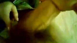 A couple fucked in front of the camera at home