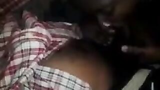 Negro man fucked his fat wife in her ass hole