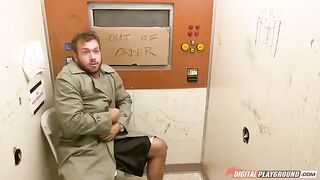 Beauty Eva Lovodi gets sperm in her mouth, ass, and pussy