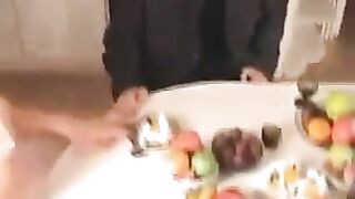 The Russians first pounded the bride, and then they fucked her