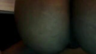 Girl showed her big ass to all the people in the chat