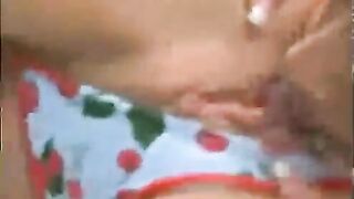 A mature woman is having hard lesbian sex