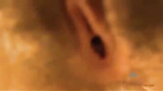 A man masturbates at home with the help of his hot girlfriend