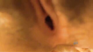 A man masturbates at home with the help of his hot girlfriend