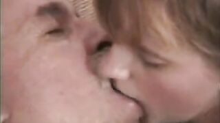 An old man broke his finger while playing with his granddaughter