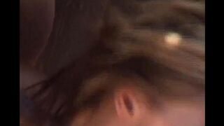 They finished on the face after a wild sexual encounter