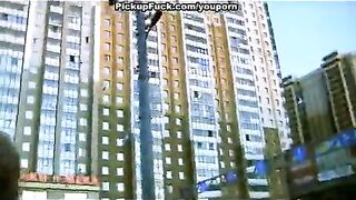 Fella ordered a hot blonde and fucked her on the street
