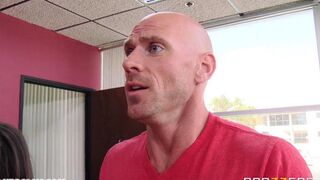 A long member has fun with an athlete in anal, a stunning sight