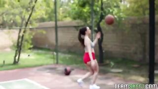 A cute gift for a basketball player, just like the passionate compilations you’d find in those animated hockey porn videos