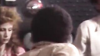 Swinger orgy with parents and their children in retro scene