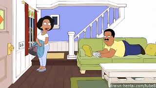 How porn is made for the parody of the series Cleveland?