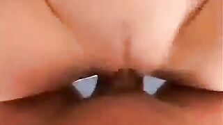 The girl plays with her pussy and ends very loudly