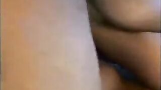 An Asian whore was caught and fucked by a black guy in an intense interracial scene