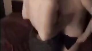 A beautiful young woman gets her pussy full of cum