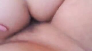 First-person creampie sex is the best