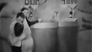 Nostalgic porn from the 1930's with a hot threesome scene