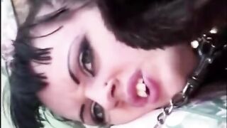 A girl was fucked right in her fur coat, it was quite a rude sex