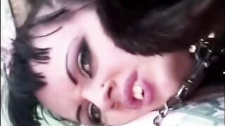 A girl was fucked right in her fur coat, it was quite a rude sex