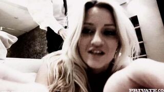 Busty blonde fucked in her ass hole - Full HD video