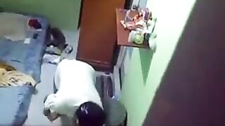 A hidden camera was secretly set up in the girl's room at the hostel