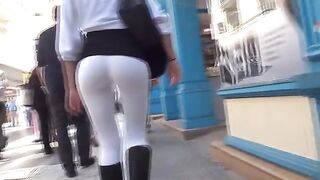 The camera follows the juicy ass of this sexy Argentinean