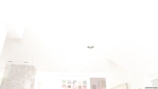 She gets her pussy covered with oil and cum