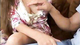 A mother is giving herself to her eldest son