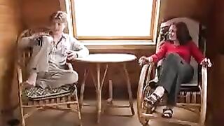 The young guy fucked his sister in the countryside, exploring their hidden passion