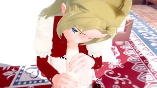 Jobless Reincarnation Mushoku Tensei Passionate creampie for Eris Greyrat (3D Hentai)