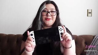 Unboxing of the new Switch OLED - Lizren's big ass Chilean fuck