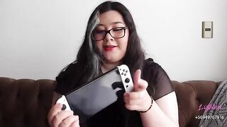 Unboxing of the new Switch OLED - Lizren's big ass Chilean fuck