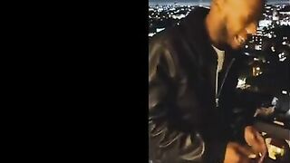 Skinny blonde bitch Aria fucks her neighbor with a big black cock