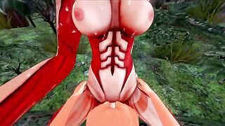 Hentai sex with Annie and other Titans from Attack on Titan