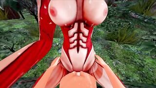 Hentai sex with Annie and other Titans from Attack on Titan