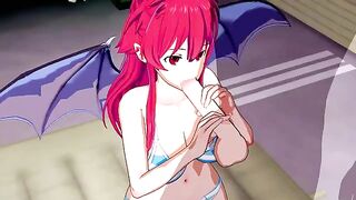 The Succubus from Anime Wants to Get Even More Cum